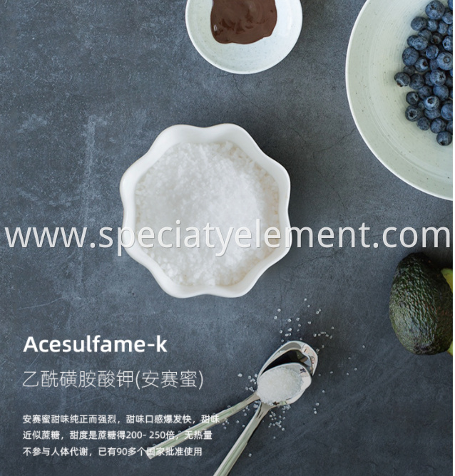 Acesulfame K 0 Calories Good Absorption